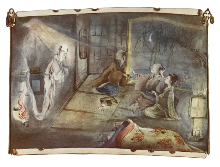 Framed Print : JAPANESE GHOST STORY Framed Print : JAPANESE GHOST STORY