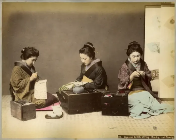 Framed Print : Japanese girls Framed Print : Japanese girls