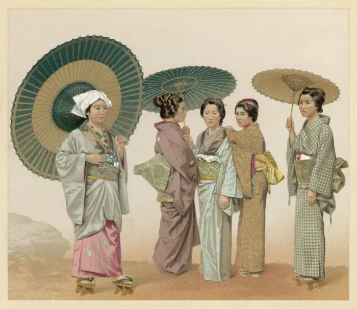 Framed Print : Japanese Parasols Framed Print : Japanese Parasols