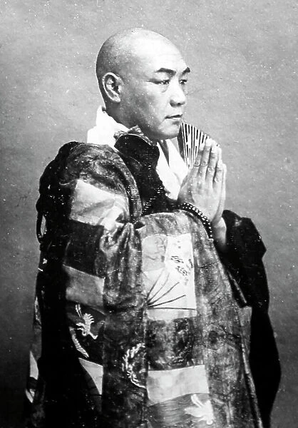 A Japanese priest, Victorian period