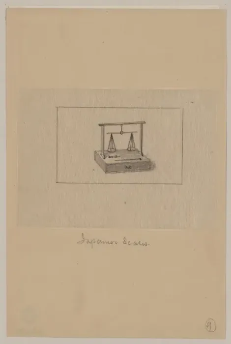 Framed Print : Japanese scales Framed Print : Japanese scales