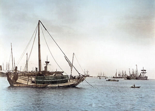 Japanese ships, circa 1880s