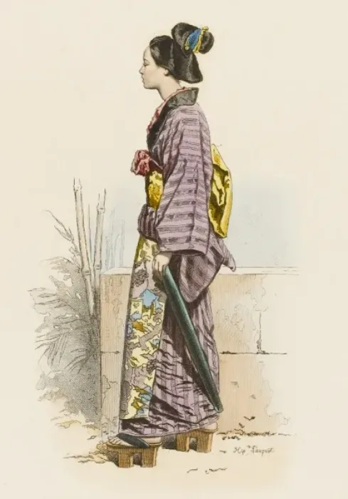 Framed Print : Japanese Woman Framed Print : Japanese Woman