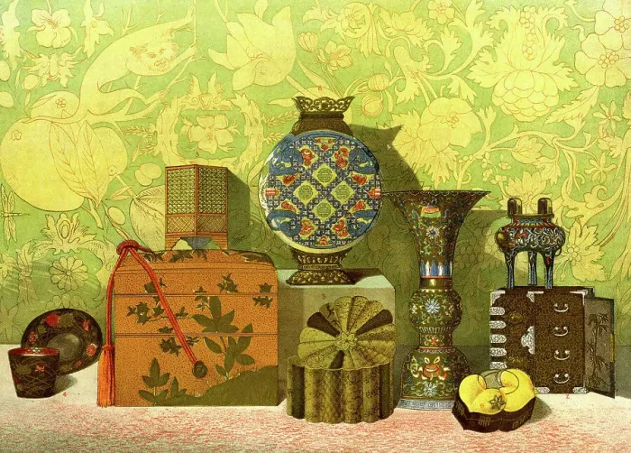 Framed Print : Japanned and Enamelled Ware Framed Print : Japanned and Enamelled Ware