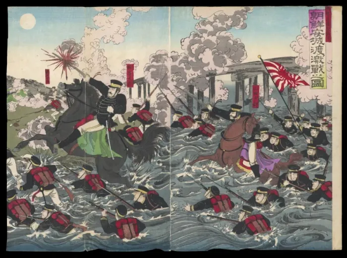Framed Print : Japs Fighting Chinese Framed Print : Japs Fighting Chinese