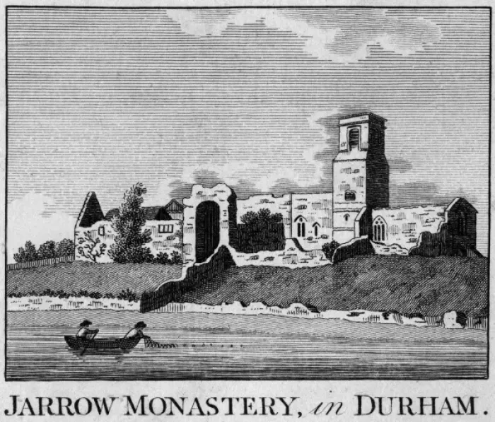 Framed Print : JARROW MONASTERY, County Durham
