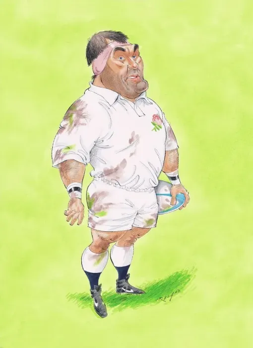 Framed Print : Jason Leonard (England 1992) - England rugby player Framed Print : Jason Leonard (England 1992) - England rugby player