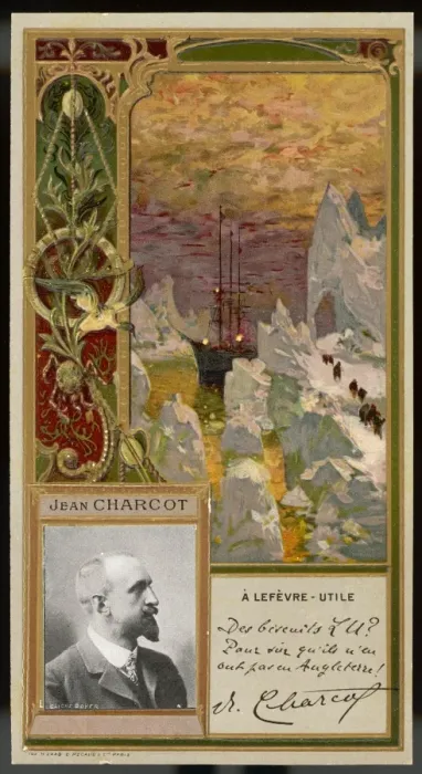 Framed Print : Jean B E a Charcot