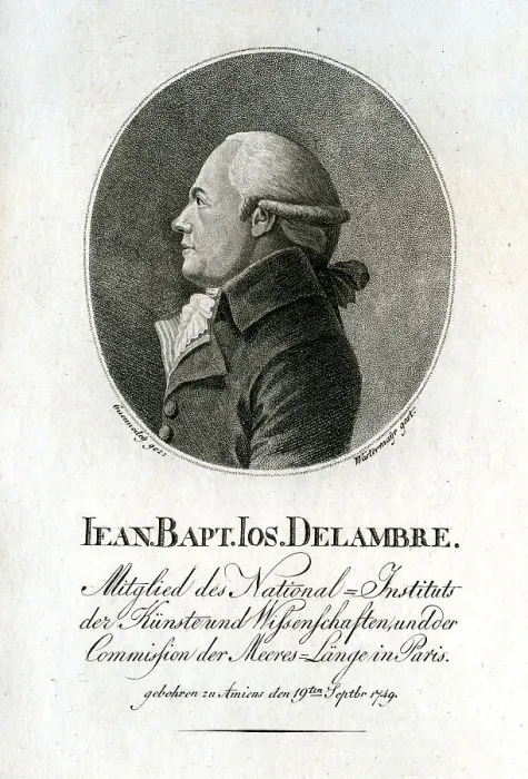 Framed Print : Jean Bapt Ios Delambre - Astronomer Framed Print : Jean Bapt Ios Delambre - Astronomer