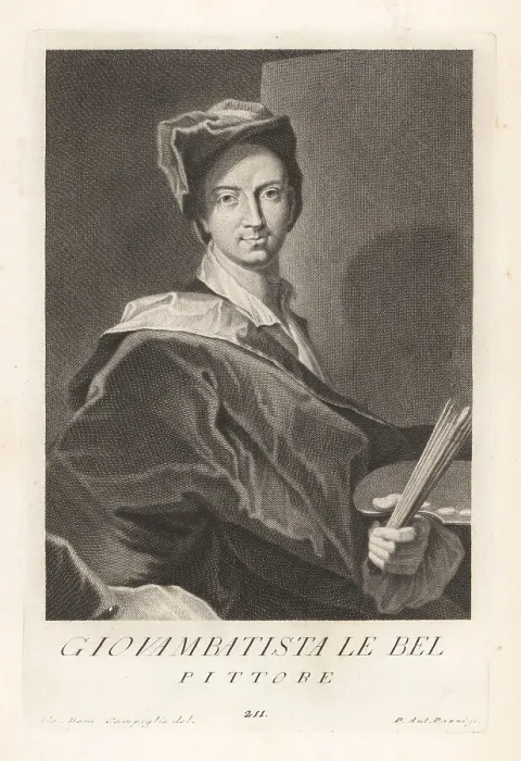 Framed Print : Jean-Baptiste Lebel, French painter of the 18th century Framed Print : Jean-Baptiste Lebel, French painter of the 18th century