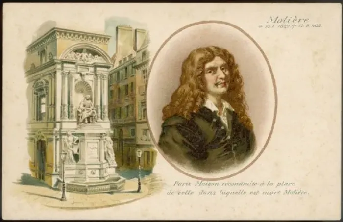 Framed Print : Jean-Baptiste Moliere Framed Print : Jean-Baptiste Moliere