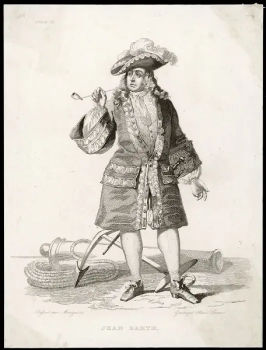 Framed Print : Jean Bart Smoking Framed Print : Jean Bart Smoking