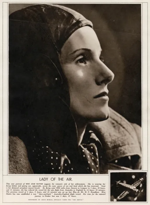 Framed Print : Jean Batten in 1937 Framed Print : Jean Batten in 1937