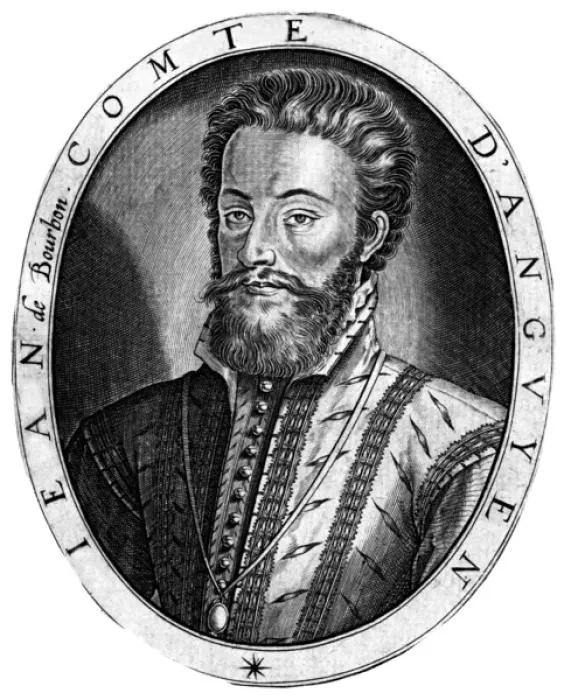 Framed Print : Jean De Bourbon Framed Print : Jean De Bourbon