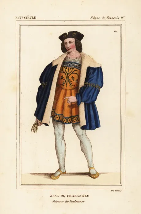 Framed Print : Jean de Chabannes, seigneur de Vendenesse, d. 1524 Framed Print : Jean de Chabannes, seigneur de Vendenesse, d. 1524
