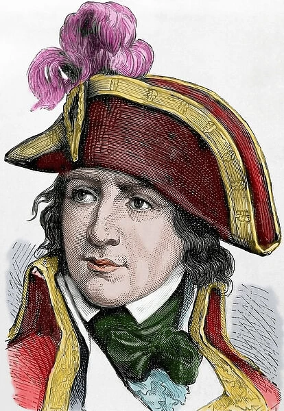 Jean-Charles Pichegru (1761-1804). French general of the Rev