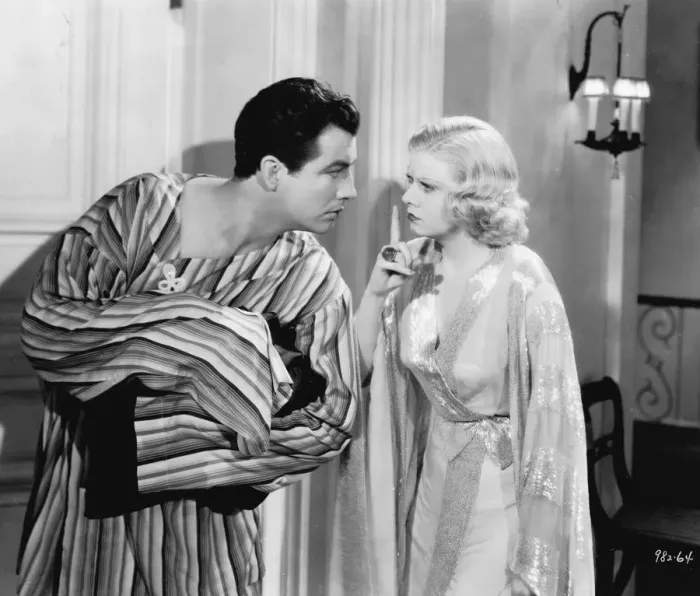 Framed Print : Jean Harlow and Robert Taylor in Personal Property (1937) Framed Print : Jean Harlow and Robert Taylor in Personal Property (1937)