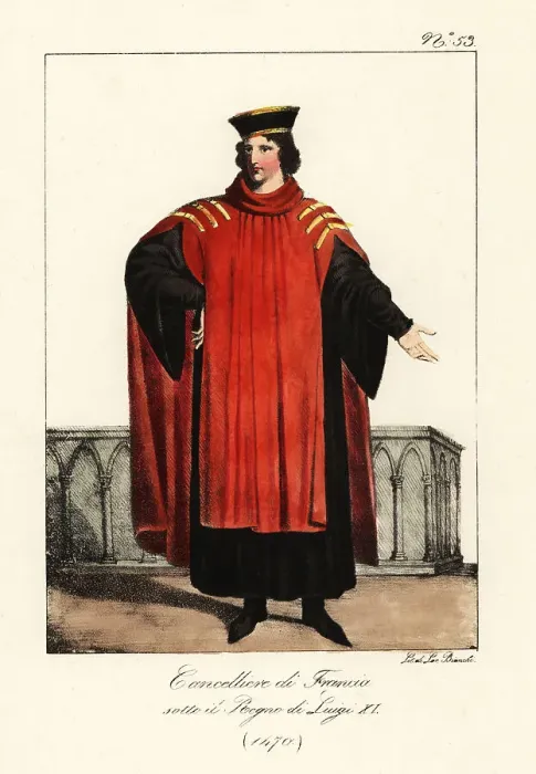 Framed Print : Jean II Juvenal des Ursins, French cleric and historian, 1470 Framed Print : Jean II Juvenal des Ursins, French cleric and historian, 1470