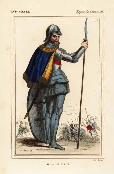 Framed Print : Jean IV de Rieux, Marshal of Britanny, Marechal Framed Print : Jean IV de Rieux, Marshal of Britanny, Marechal