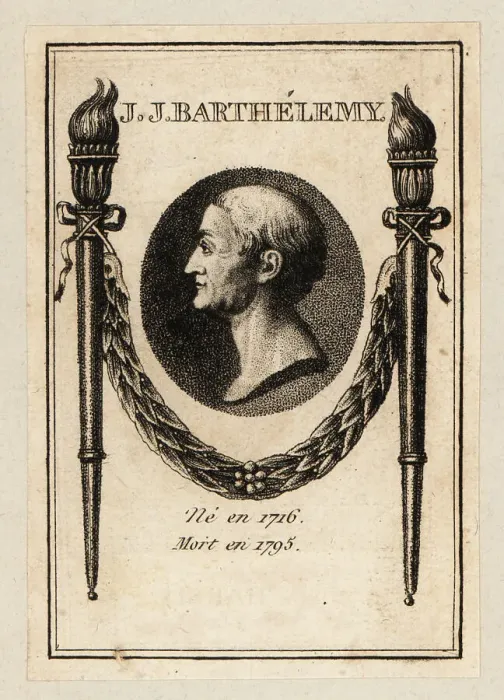 Framed Print : Jean-Jacques Barthélemy, French scholar, 1716-1795 Framed Print : Jean-Jacques Barthélemy, French scholar, 1716-1795