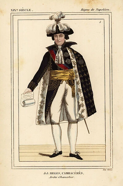 Jean-Jacques-Regis de Cambaceres, Duke of Parma 1753-1824