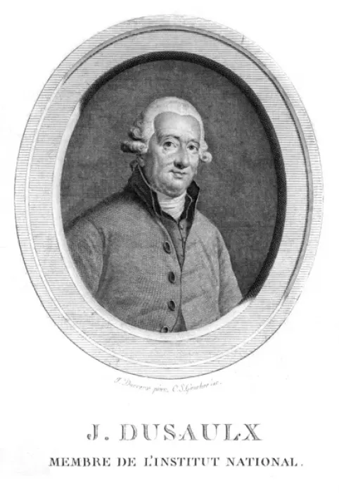 Framed Print : Jean-Joseph Dusaulx Framed Print : Jean-Joseph Dusaulx