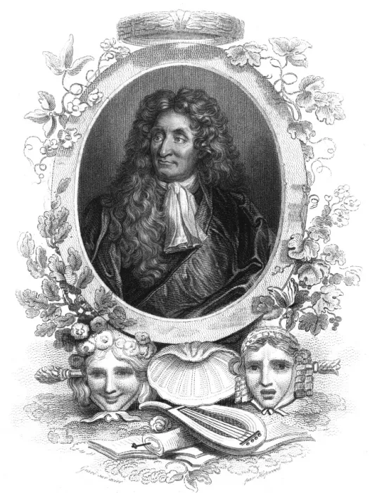 Framed Print : Jean De LA Fontaine Framed Print : Jean De LA Fontaine