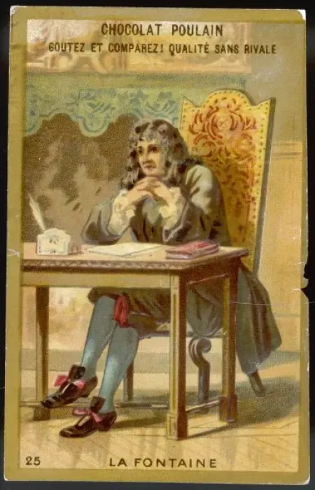 Framed Print : Jean De LA Fontaine Framed Print : Jean De LA Fontaine