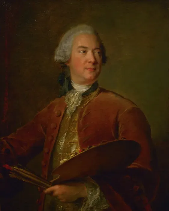 Framed Print : Jean Louis Tocque (1696-1772). Portrait by Nattier Framed Print : Jean Louis Tocque (1696-1772). Portrait by Nattier