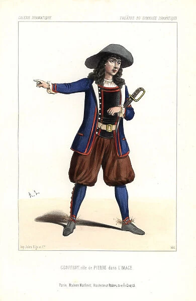 Jean-Marie Joseph Geoffroy as Pierre in L Image, 1845