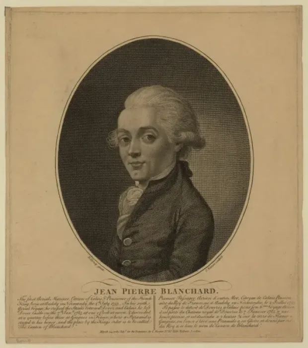 Framed Print : Jean Pierre Blanchard Framed Print : Jean Pierre Blanchard