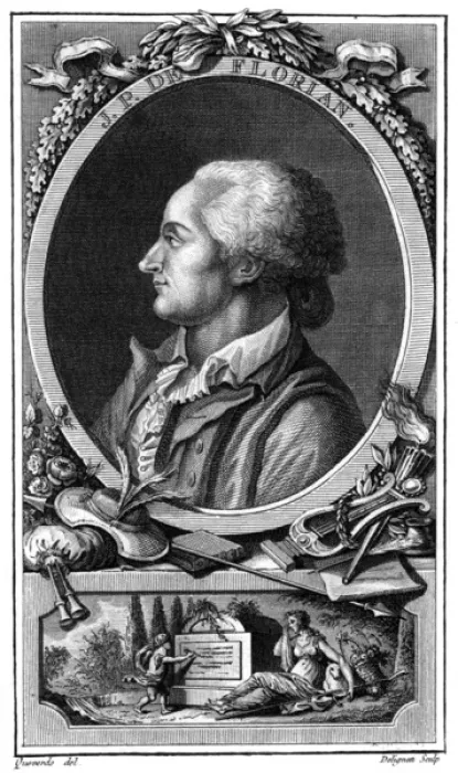Framed Print : Jean Pierre Florian Framed Print : Jean Pierre Florian