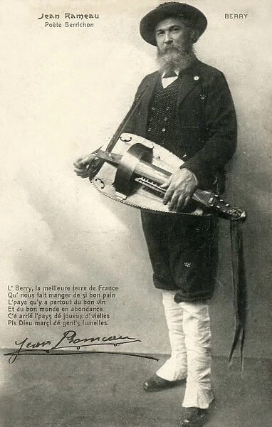 Jean Rameau - Master hurdy-gurdy player