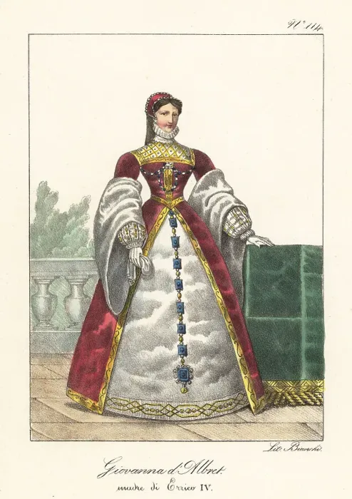 Framed Print : Jeanne d'Albret, mother of King Henry IV of France Framed Print : Jeanne d'Albret, mother of King Henry IV of France
