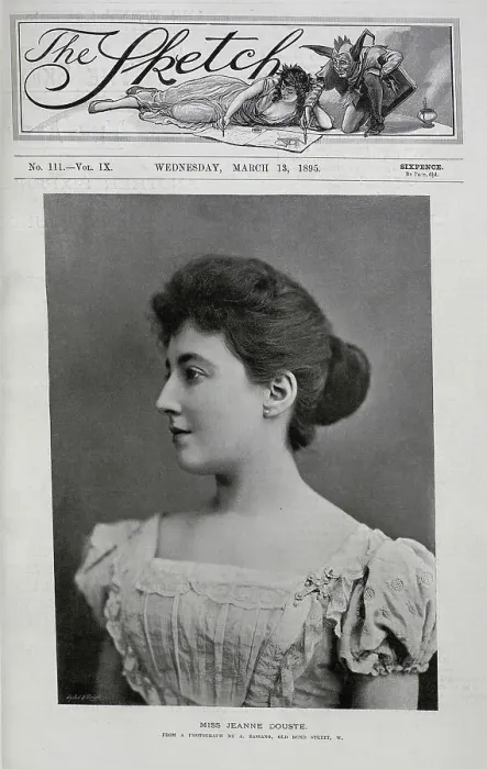 Framed Print : Jeanne Douste, Pianist and musical prodigy, studio portrait Framed Print : Jeanne Douste, Pianist and musical prodigy, studio portrait