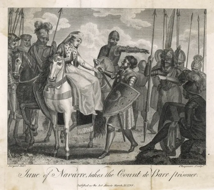 Framed Print : Jeanne De Navarre Framed Print : Jeanne De Navarre