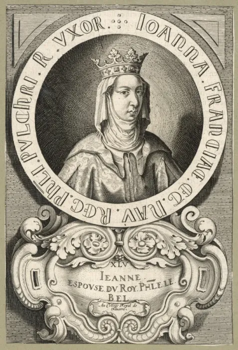 Framed Print : Jeanne De Navarre Framed Print : Jeanne De Navarre