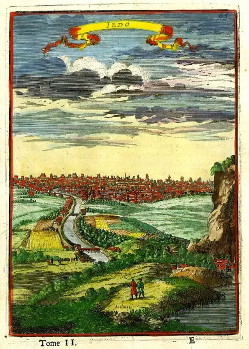 Framed Print : Jedo (Tokyo) Framed Print : Jedo (Tokyo)