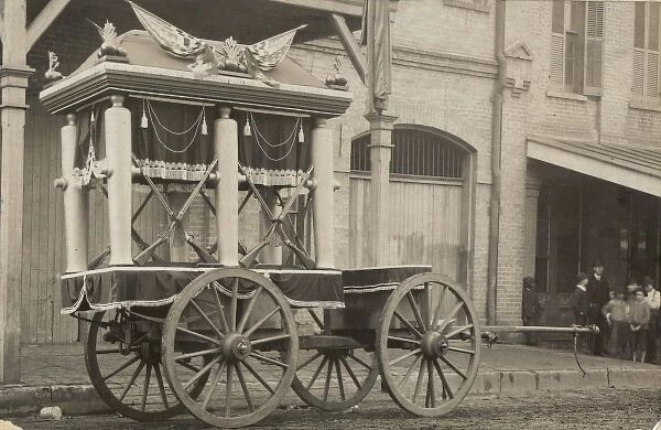 Jefferson Davis funeral car, New Orleans, December 11th, 18