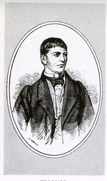Framed Print : Jem Ward, boxer Framed Print : Jem Ward, boxer