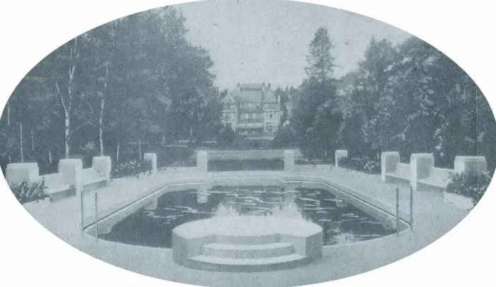 Framed Print : Jenny Dollys Chateau in Fontainebleau, 1934 Date: 1934 Framed Print : Jenny Dollys Chateau in Fontainebleau, 1934 Date: 1934