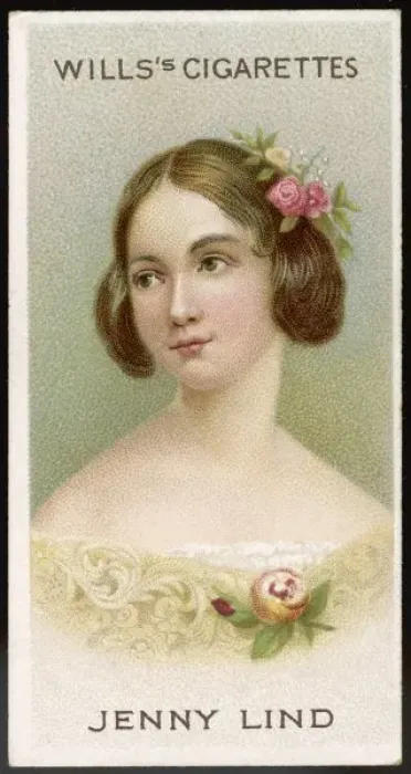 Framed Print : Jenny Lind / Cig Card Framed Print : Jenny Lind / Cig Card
