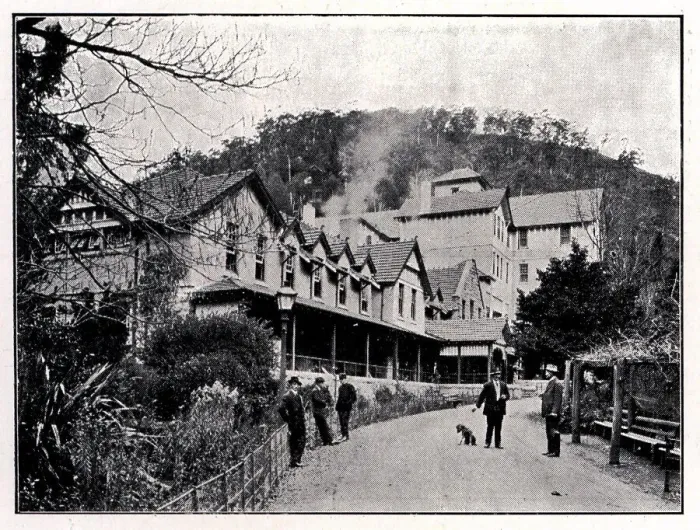 Framed Print : Jenolan Caves House Framed Print : Jenolan Caves House