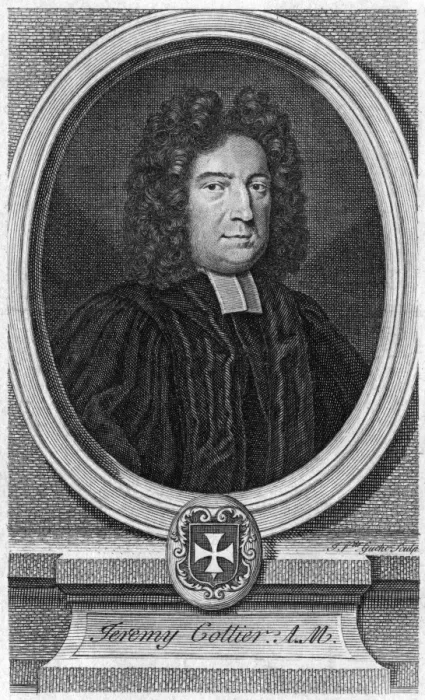 Framed Print : Jeremy Collier, Churchman Framed Print : Jeremy Collier, Churchman