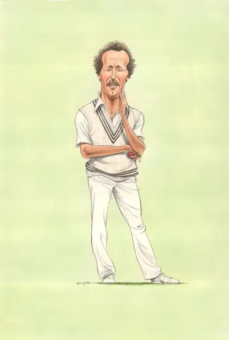 Framed Print : Jeremy Coney - New Zealand cricketer Framed Print : Jeremy Coney - New Zealand cricketer