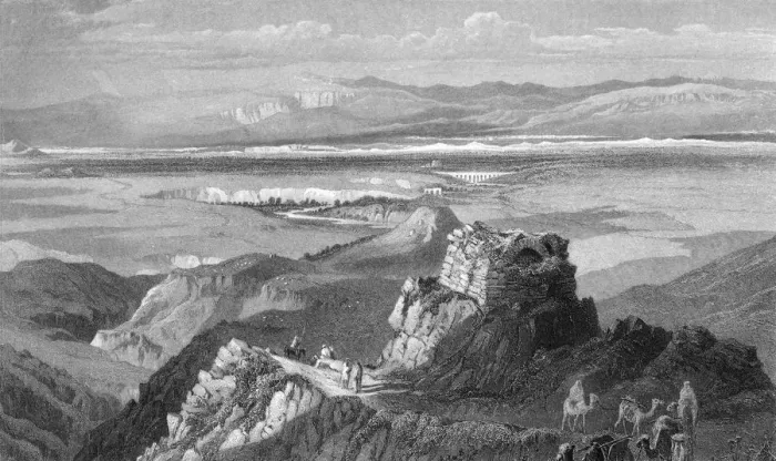 Framed Print : Jericho C1850 Framed Print : Jericho C1850