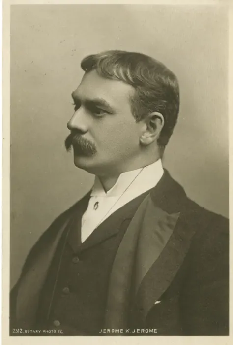 Framed Print : Jerome K Jerome, writer Framed Print : Jerome K Jerome, writer