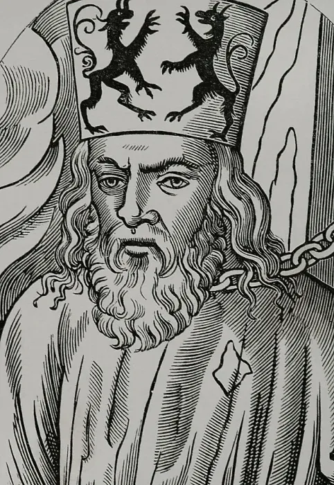 Framed Print : Jerome of Prague (1360-1416). Czech scholastic Framed Print : Jerome of Prague (1360-1416). Czech scholastic