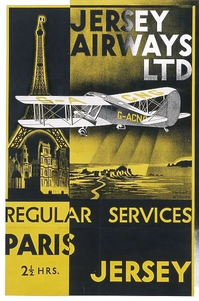 Jersey Airways Poster