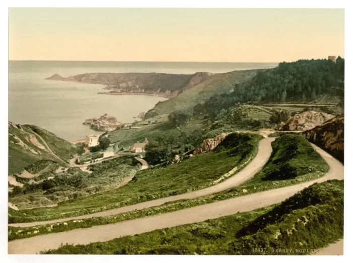 Framed Print : Jersey, Bouley Bay, Channel Islands, England Framed Print : Jersey, Bouley Bay, Channel Islands, England